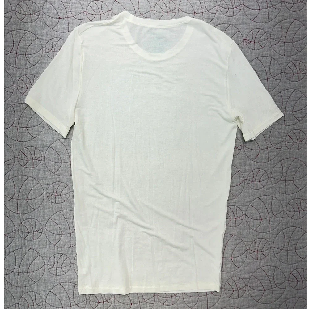 Tommy John Second Skin Undershirt White Crew Neck / Mens Large